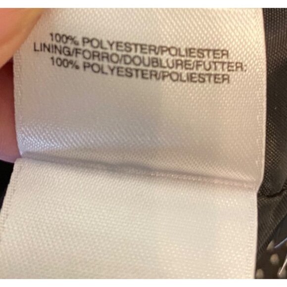 Black Label Evan-Picone Polka Dot Sleeveless Dress Pockets Red Belt Size 12 - Picture 5 of 11